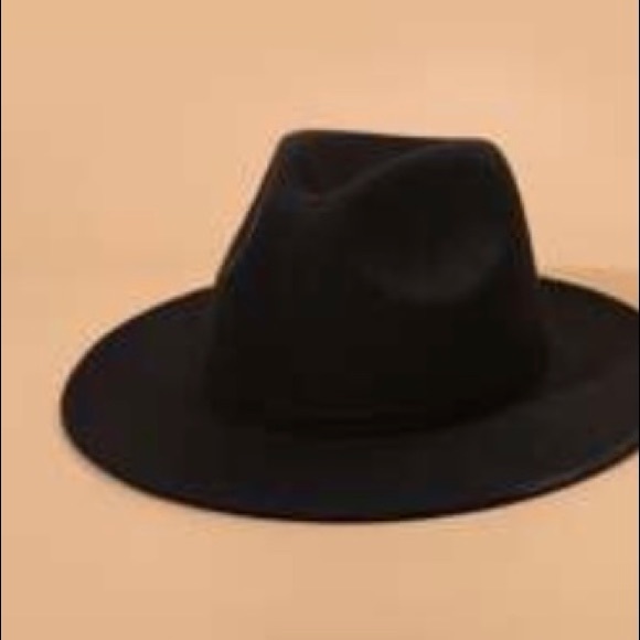 Black Fedora Hat - Picture 1 of 1